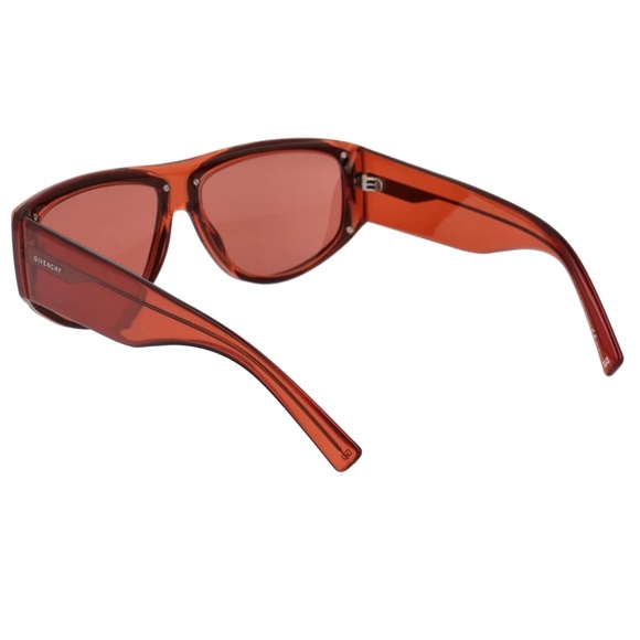GIVENCHY EYEWEAR RED RETRO SUNGLASSES IN RED Men’s line but can be unisex - Picture 5 of 14